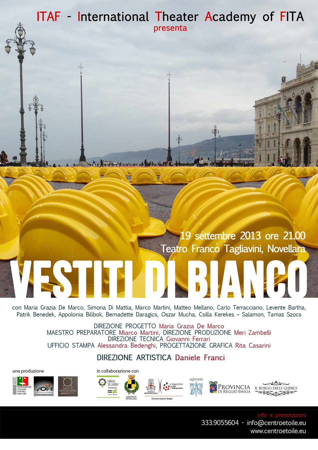 VESTITI DI BIANCO FESTIVAL UGUALI DIVERSI TEATRO NOVELLARA ETOILE