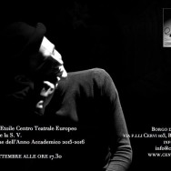 12 settembre 2015, presentazione corsi di teatro