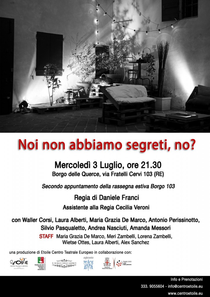 Noi non abbiamo segreti locandina
