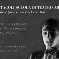 Spettacoli della Scuola di Teatro Adulti (A.A. 2022-2023)