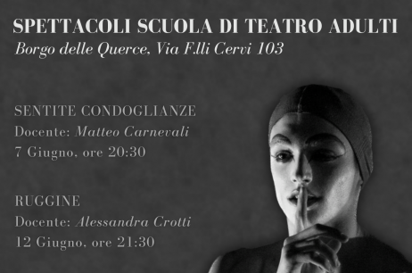 Spettacoli della Scuola di Teatro Adulti (A.A. 2022-2023)
