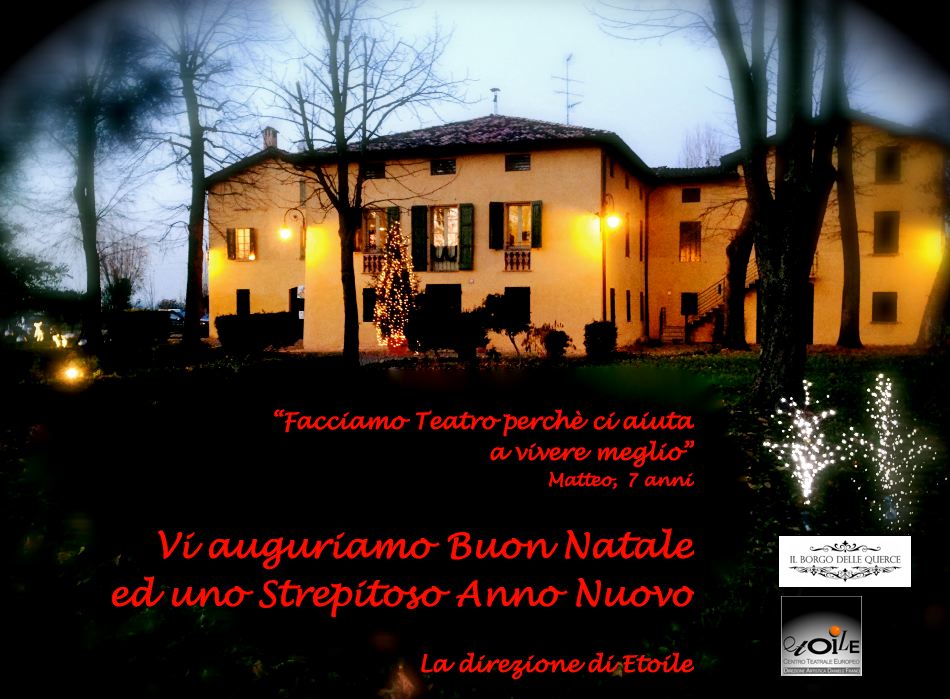 Auguri di Buon natale e Felice Anno Nuovo!
